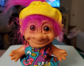 LIFEGUARD Troll Doll by Russ Berrie EXEPTIONAL USED Condition All Original! LIFEGUARD Troll Doll by Russ Berrie EXEPTIONAL USED Condition All Original!