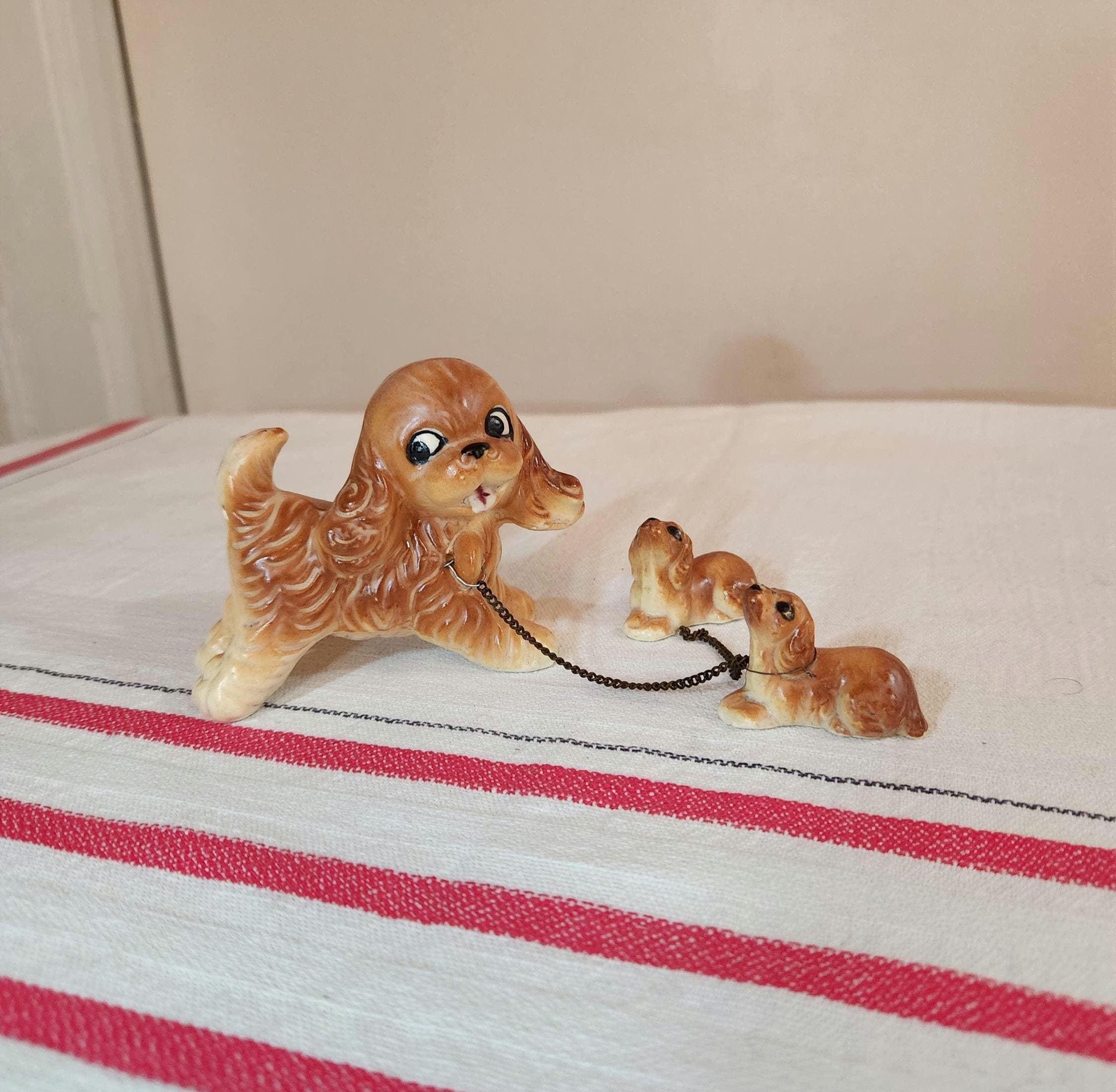 Japan Cocker Spaniel Dog Figurine - Etsy