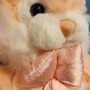 Vintage Kids of America Peach Plush Bunny Rabbit, 90s Easter Bunny ...