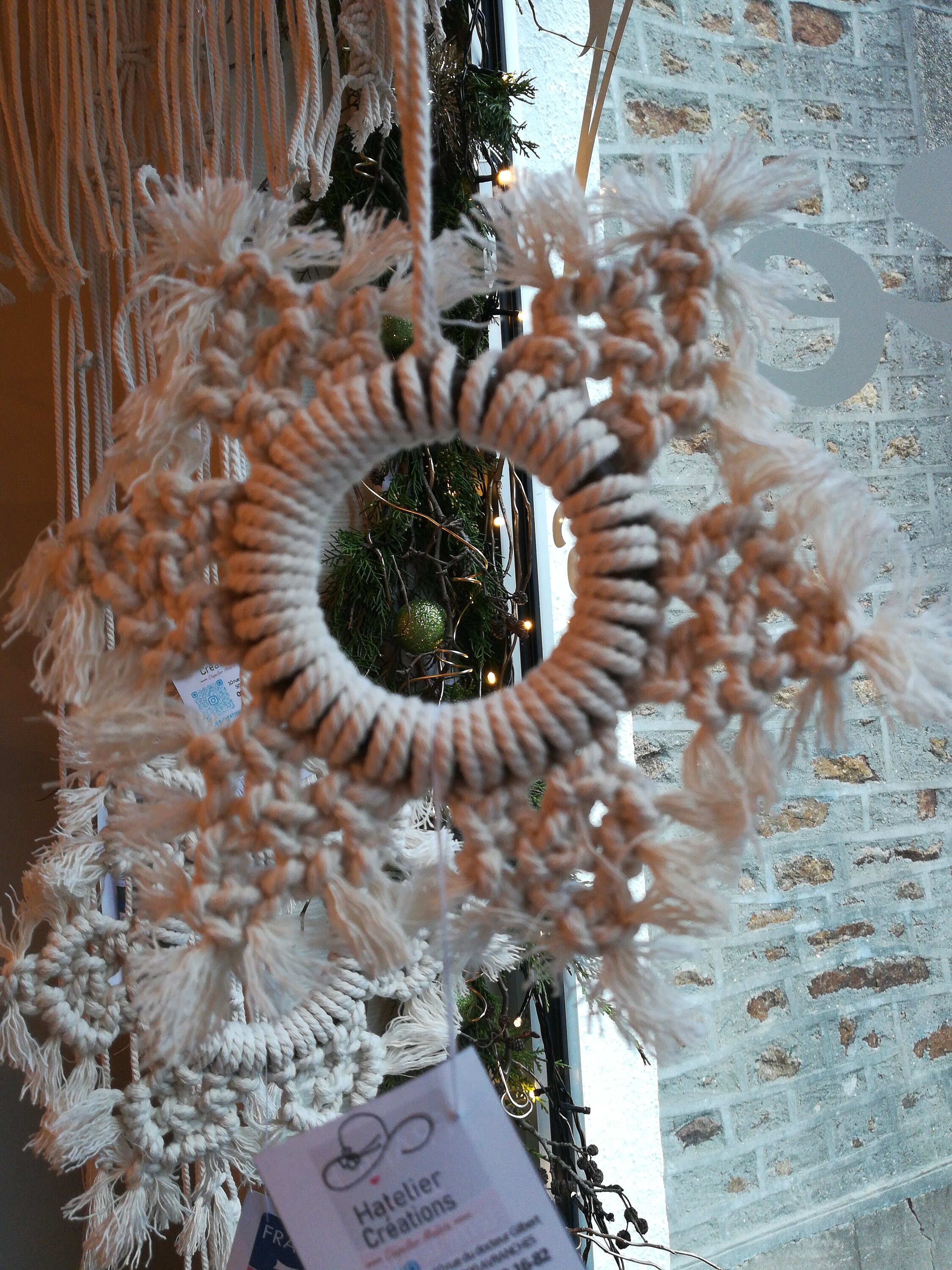 Flocons de Neige en Macramé