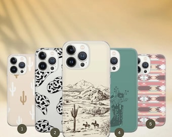 Cowboy Phone Case Western Cover for iPhone 17 16 15 13 12 Pro 11 Air for Samsung S23 FE S24 5G S24 Ultra A15 A25 Note 20 Pixel 9 Pro
