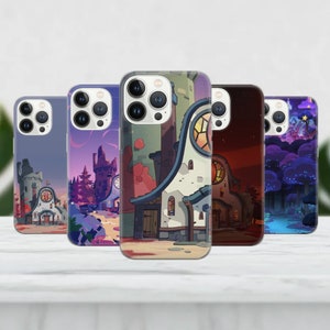 Owl Phone Case Cover for iPhone 16 15 13 12 Pro 11 XR for Samsung S23 FE S23 Ultra A15 A25 House Note 20, Pixel 9 Pro