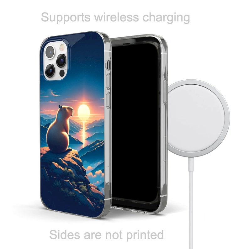 Capybara Phone Case Cute Pet Cover for iPhone 15pro, 14, 13, 12, 11