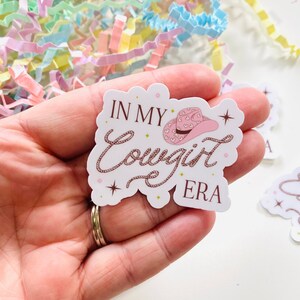 Sticker In my Cowgirl Era, Sticker Howdy Cowgirl, Sticker Cowgirl Era, Sticker pour étui Kindle, Accessoires Kindle, Stickers laminés