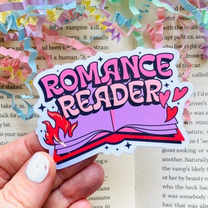 romance reader sticker, Smut book stickers, Spicy Book sticker, Book Lover Stickers, Book stickers for Kindle, Kindle decal, Fantasy Reader