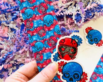 Conjunto de adesivos de vinil e marcadores de página "Mascarados", conjunto de presente de romance sombrio, "Homens moralmente cinzentos", clube do livro picante, adesivo de livro obsceno, adesivo Kindle