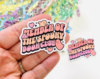 Member of the spooky book club Sticker, Spooky Story Season, halloween book stickers, spooky book stickers, Book Stickers for Kindle