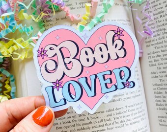 Book lover Sticker, Book Stickers for Kindle, Read Books, Retro Stickers, Bookish Stickers, Book Nerd Stickers, Book Gifts for book lovers