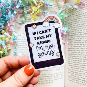 Buch Aufkleber für Kindle, Kindle Aufkleber für Hülle, Kindle Zubehör, Lesebücher, Buchliebhaber Aufkleber, Bücherwurm Geschenke, Geschenk für Buchliebhaber