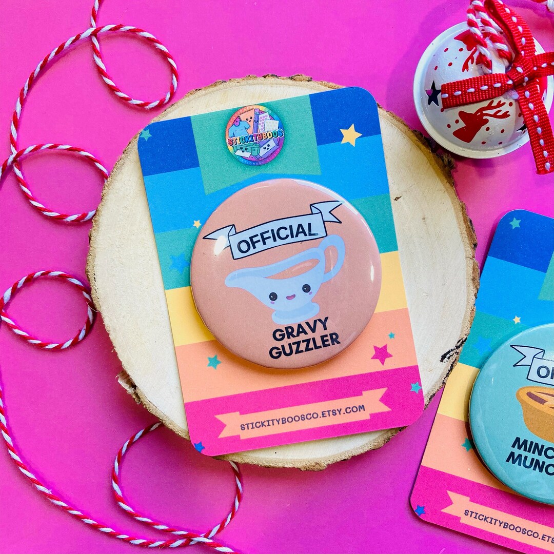 Christmas Badge Funny Christmas Badges Button Badge 58mm Etsy