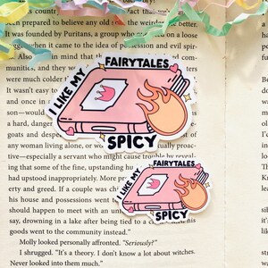 I like my fairytales spicy stickers