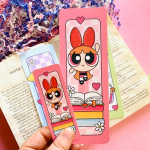 Bookish powerpuff girls bookmark