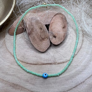 Rocailles with Nazar Eye / Evil Eye Necklace