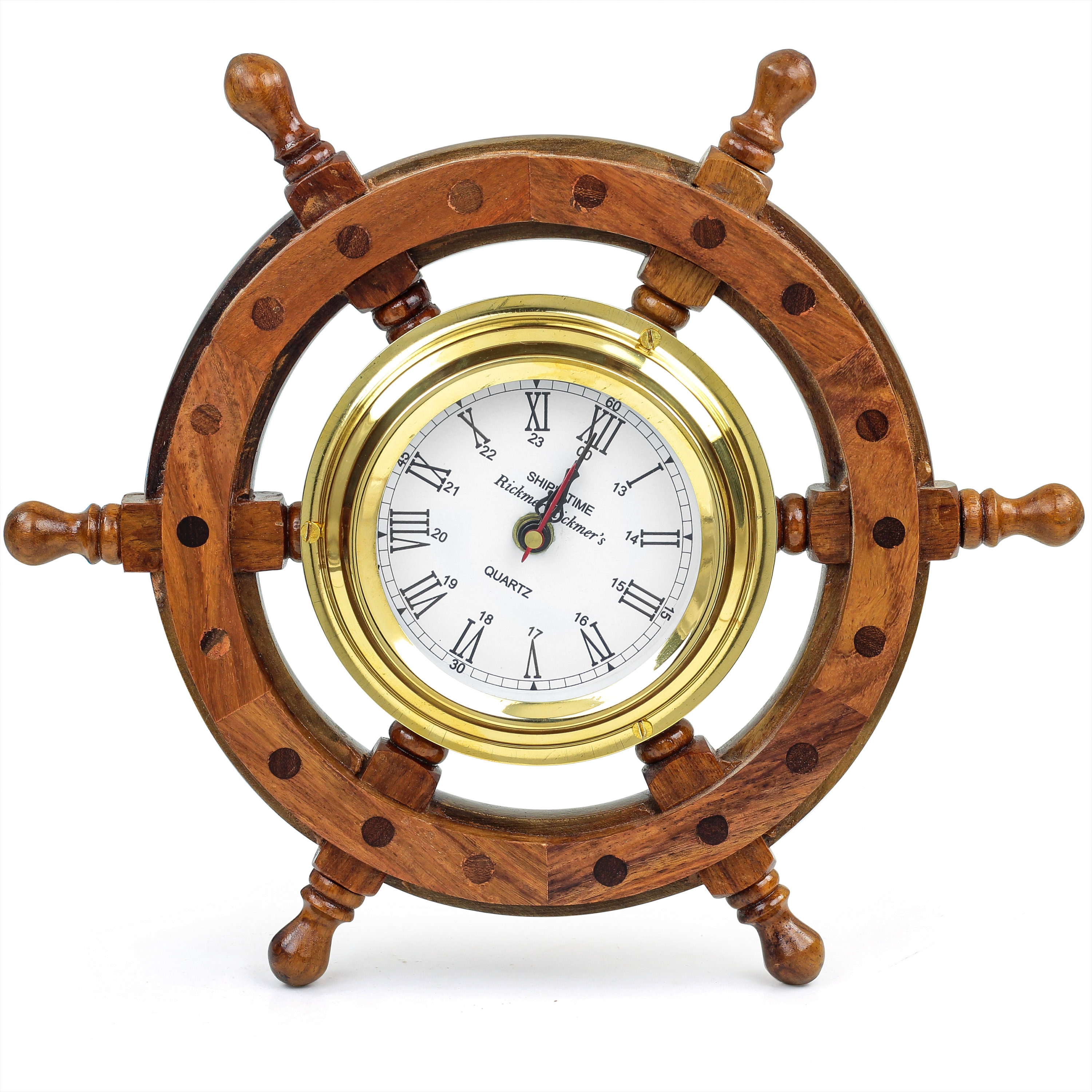 Ship Wheel Clock for sale 83 ads for used Ship Wheel Clocks