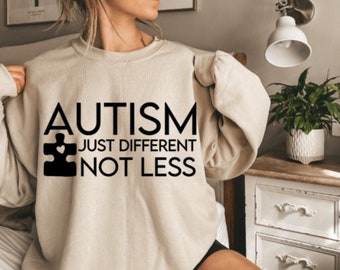 Autism Just Different Svg,  Not Less Svg, Autism Just Different Cricut, Not less Cricut, Autism, Neurdivergent Svg, Neuro Svg, by MindShoppe
