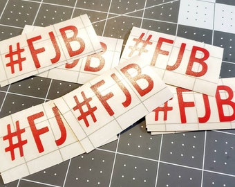 FJB decals F@#K JOE BIDEN free shipping!!