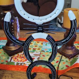 Nightmare Before Christmas Jack custom. made from welded horseshoes. bild 2