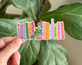 Book Trope Sticker, Kindle, Bookish, Book Lover