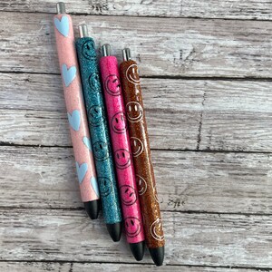 Custom Glitter Pens, Epoxy Pens, Glitter Pens, Custom Pens, Ink Joy Pens, Gift for her, Graduation Gift, Resin Pens