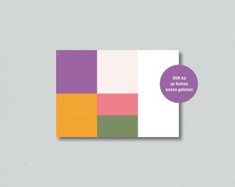 Schreibtischunterlage Color Block, DIN A3