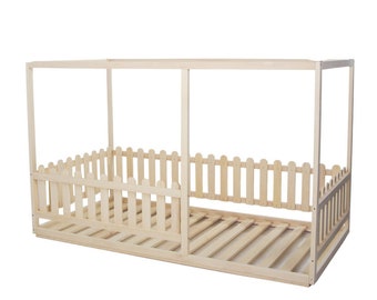 NEW WHITE-BLUE 2in1 COT-BED 120x60 no 14 RRP 129,00 GBP 