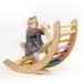 Climbing Arch  | Arch and Swing, climbing arch for toddler, Rocker Board, Toddler Climbing Toy, Climbing Frame, Arch and Rocker, Montessori 