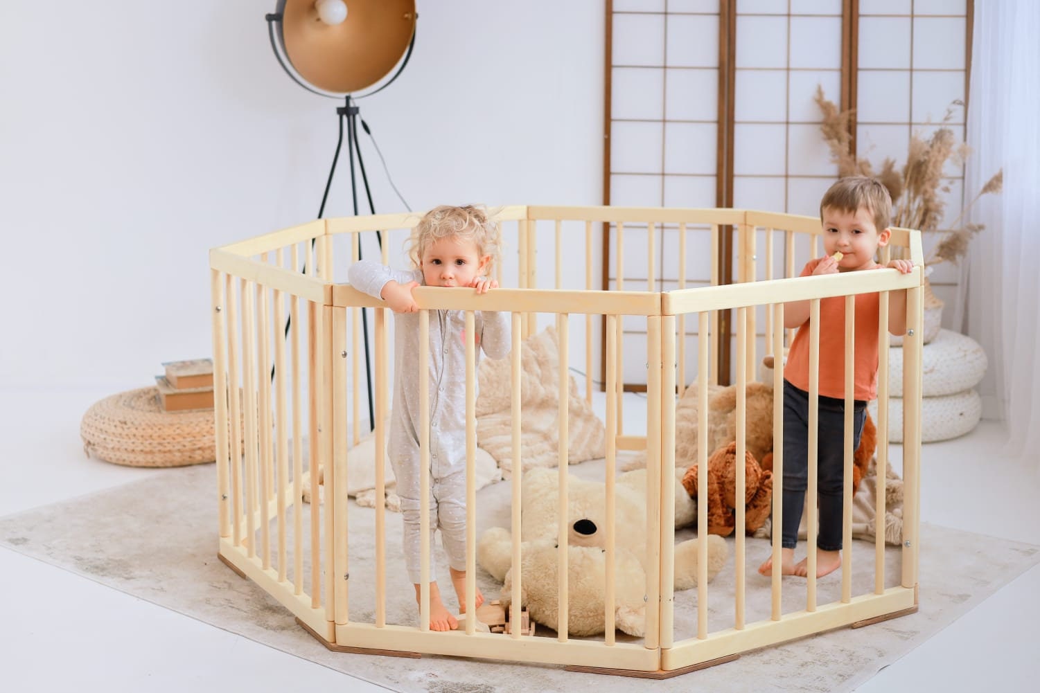 Playpen for Kids, Foldable & ECO Friendly, Baby Playpen, Toddler