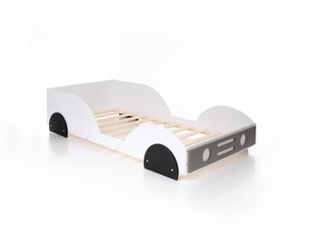 Kids Car Bed | Wide color options, floor bed, Kids Furniture, Montessori bed, Kids bed, Children's bed, Wooden Bed, Todler bed