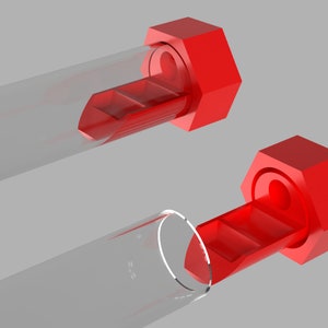 RS3D - Feeder Cap (x2)  - For in tube feeding founding ant colonies or Semi-Claustral queens!
