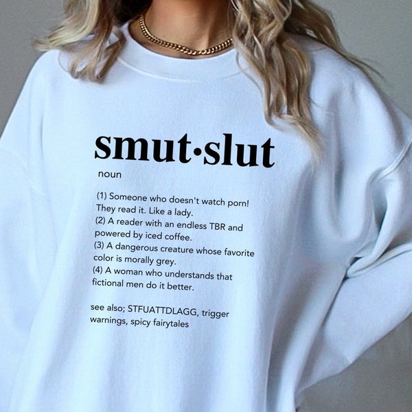 NEW!!! Smut Slut Definition PNGs | B&W Graphics | Dictionary Design | Book Boyfriend | Death By TBR | STFUATTDLAGG | Morally Grey |