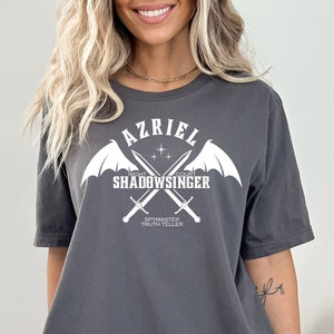 Azriel Shadowsinger PNG SVG | Spymaster | Truth Teller | Bat Boy Wings | ACOTAR Inspired | B&W | Bookish | Sarah J Maas Merch | Night Court