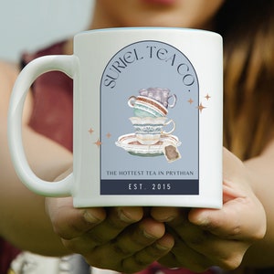 Suriel Tea Co. Inspired PNG | Hot Tea Hotter Lords | Digital Graphics