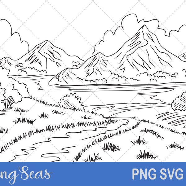 Canvas Pre Drawn Outline - Etsy