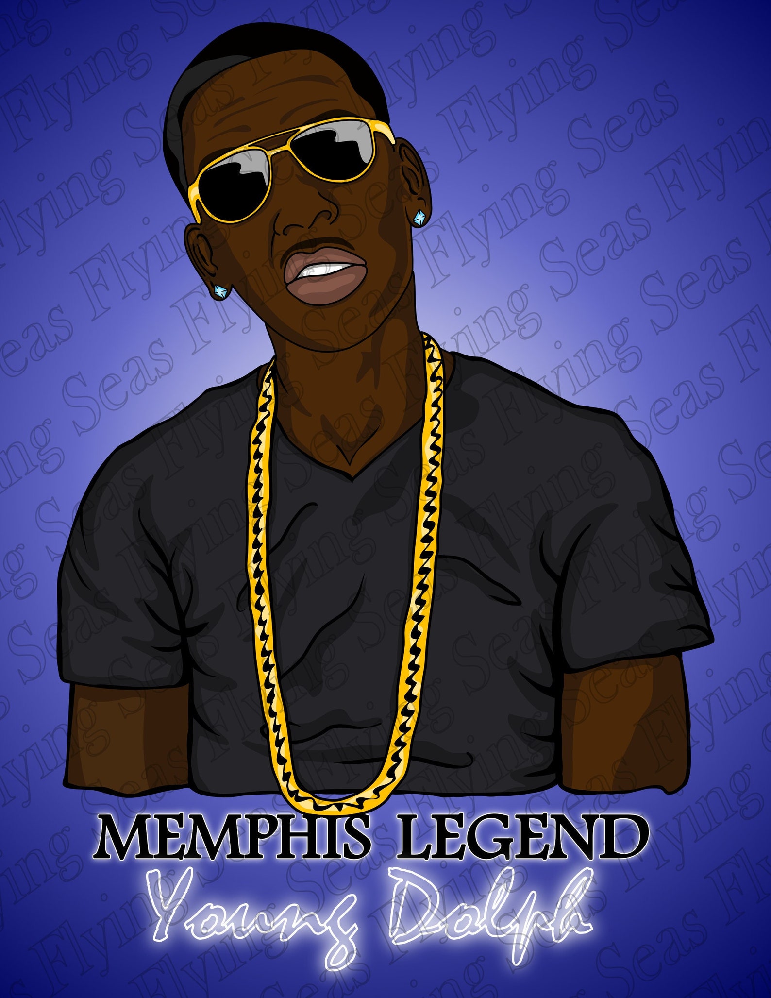 Young Dolph SVG & PNG RIP Young Dolph Angle Wings Clipart Etsy Canada