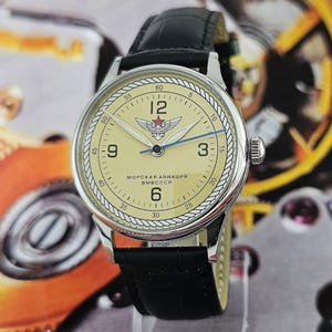 Vintage Watch RAKETA Naval Aviation VMF USSR Vintage Wristwatch 2609