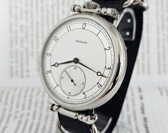 Molnija JL 3602 - Orologio Da Taschino Meccanico Russo Con Scritta In Lingua Inglese "Amore Coppia Di Agricoltori E Agricoltori - Foto 7