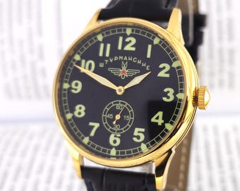 Vintage Watch USSR Sturmanskie Mechanical Wristwatch Pobeda 2602