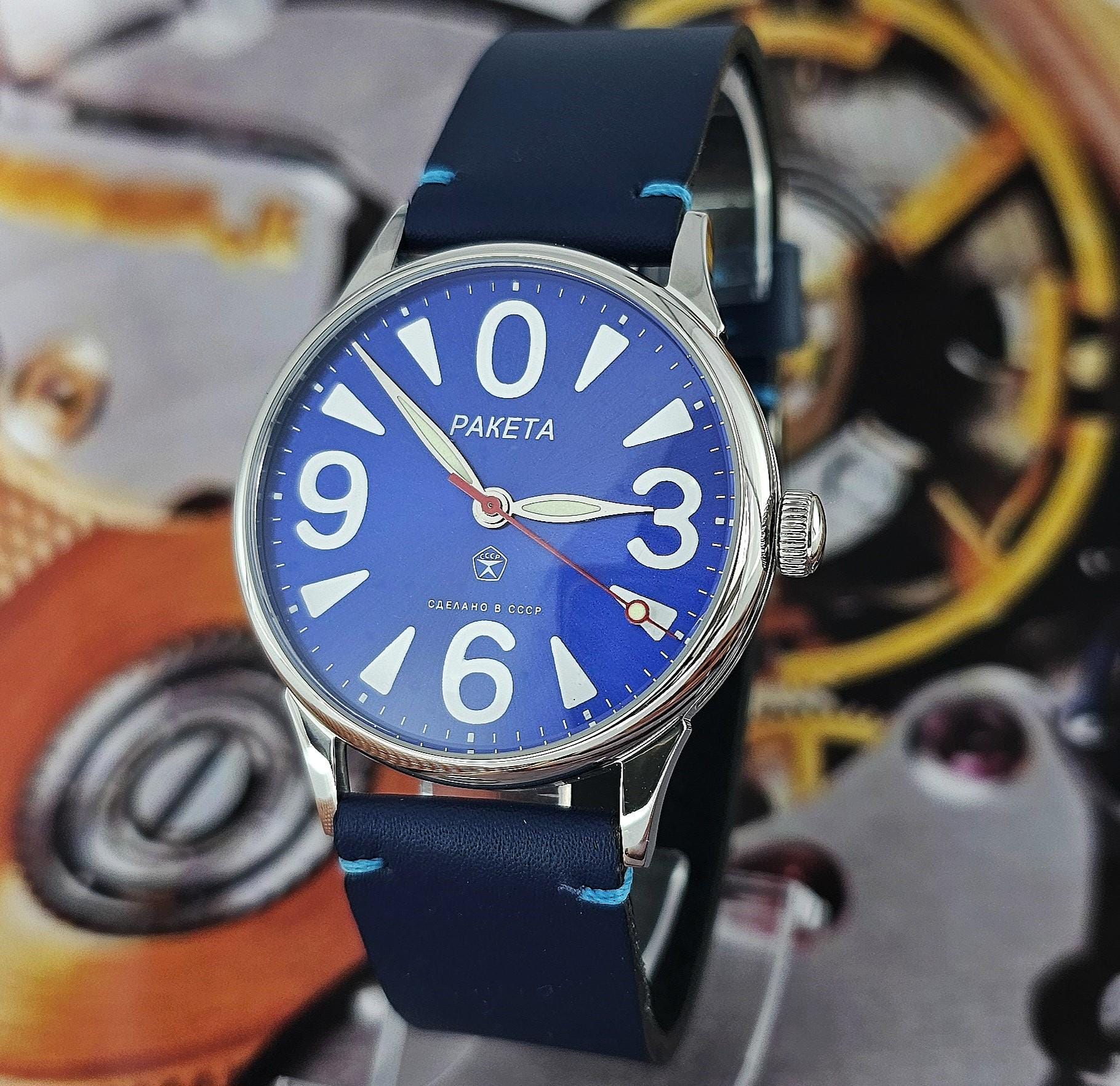 Cccp automatic watch - Etsy 日本