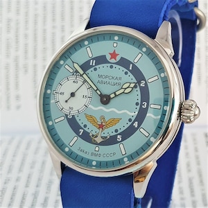 Wrist Watch Marriage 3602 Naval Aviation Watch mechanism USSR Vintage Style
