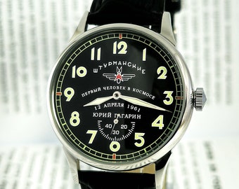 Relógio vintage Sturmanskie URSS: Yuri Gagarin Mecânico 2602