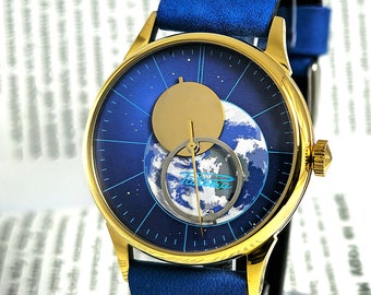 Vintage Watch USSR RAKETA Copernik 19 Jewels Wristwatch Copernic Space