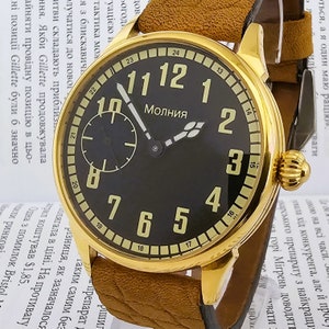 Watch Marriage 3602 USSR Limited Edition Men&#39;s Wristwatch 18 Jewels