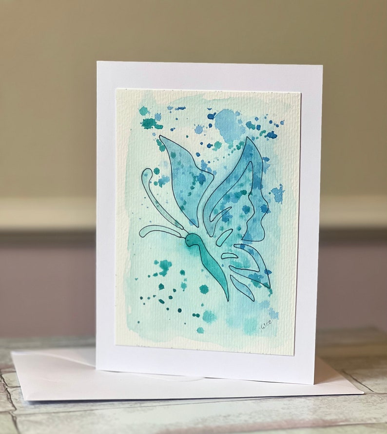 Original Watercolour Greeting Cards 4