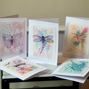 Original Watercolour Greeting Cards image 1