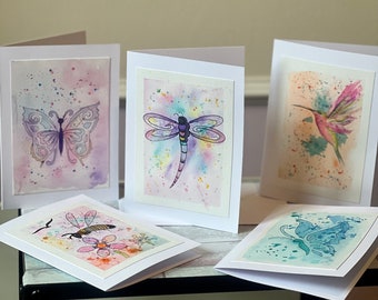 Original Watercolour Greeting Cards