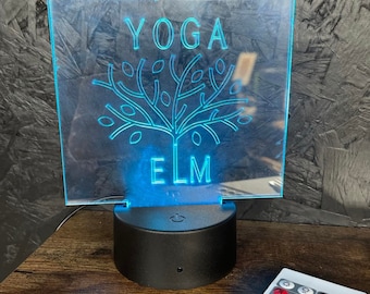 Custom LED Edge-lit Acrylic Signs (Medium)
