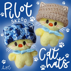 NEW Stray Kids PILOT Plush Doll 3rd Fanmeeting Goods SKZOO