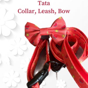 BT21 TATA inspired* collar set is here! Vibrant color combined with Tata personality will make your pup the envy on any occasions