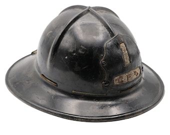 Cappello da vigile del fuoco vintage