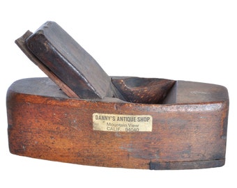 Piallatrice a blocchi di legno antico